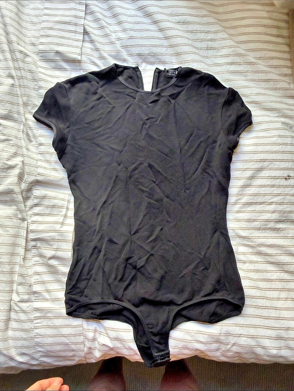 Gianni Versace Bodysuits Black Size 40